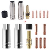 0.8x25mm M6 가스 커넥터 팁 노즐 절연체 캡 용접 건 액세서리