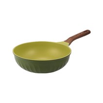 포시즌 인덕션 올리브그린 후라이 IH 30cm 궁중팬, 단품