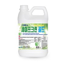 산케미칼 친환경 세이프크린골드 3.75L 고농축 다목적 중성세제 대명크린
