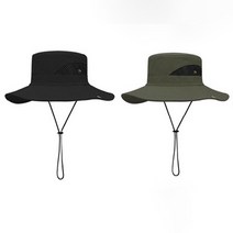 더아르엠 1+1 사파리모자 등산모자 낚시 아웃도어 햇빛차단, 베이지+네이비