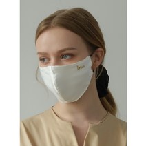 토브실크 화이트 샤뮤즈 실크마스크