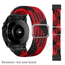 스트랩Garmin Fenix 5 5X Plus 6X Pro 3 HR 사파이어 7 7X Epix Loop 나일론 Smartwatch 손목 밴드 팔찌 용, 11 11_11 26mm Descent Mk1 MK2