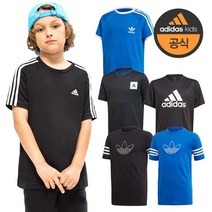 아디다스 키즈 130cm 160cm 주니어 시원한 여름 반팔티셔츠 7종택1-GN1496외