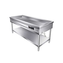 구월쇼 자율배식대 보온 반찬통 학교 식당, 길이 150 너비 66 높이 80