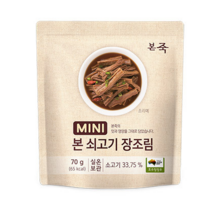 본죽 쇠고기 장조림, 70g, 10개