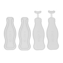 GHSHOP 2 세트 DIY 물 주입 공예 열쇠 고리 펜던트 에폭시 AB 수지 매력 Quicksand DIY 보석 수지 장식품 말린 꽃 금형 도구, 실리콘, 클리어