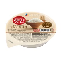 햇반 쌀눈 가득 쌀밥 210g, 24개