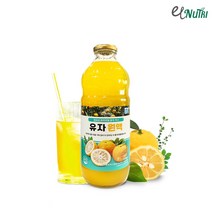엘뉴트리 프리미엄 국내산 유자원액 1L 1병, 단품, 단품