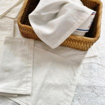 꽃비 강화 소창행주 무형광 2겹행주, 12장