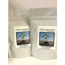 Thors Hammer 2000정 순수 클로렐라/스피루리나 혼합 500g Raw Power Organics