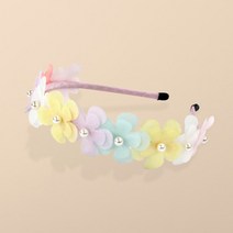 이설한복 여아용 꽃모티브 D-59 머리띠