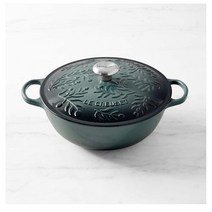 Le Creuset 르쿠르제 에나멜드 캐스트 아이언 올리브 브랜치 수프 팟 아티초크