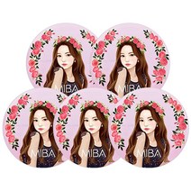 [왕쿠션 본품 5개] 미바 이온칼슘 파운데이션 더블 쿠션 24g 왕쿠션 x5, 1개, 21호