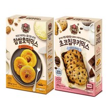 조은마켓 CJ백설 찹쌀호떡믹스400g+초코칩쿠키믹스290g 아이 어른 간식, 4세트