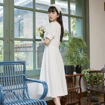 미카도 실크 드레스 본식 오간자 이부 브라이덜샤워 친구 셀프웨딩드레스구입 돌잔치 졸업사진