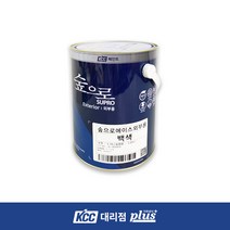 KCC 숲으로에이스외부용 3.78L(무광) 담장 외벽 벽화 친환경페인트 외부수성 보수 콘크리트 베란다 외부용페인트, 흑색, 1개