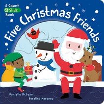 Five Christmas Friends Board Books, Tiger Tales, English, 9781680106909