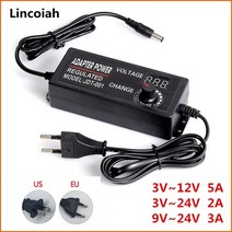 도란스 파워 인버터 변압기 adj 테이블 ac 100-240v to dc 3v-12v 3v-24v 9v-24v 범용 어댑터 전원 공급 장치 어댑터 3 12 24 v for, 우리를, 3-24v 2a