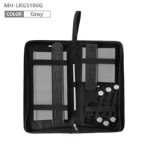 5”/10” 윤곽 게이지 세트 6 접는 눈금자 금속 잠금 모양 복사기 타일링 라미네이트 템플릿 프로파일, 07 MH-LKG5106G