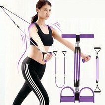 빼다 남여공용 홈트 튜빙밴드 세트 BBEDA38 팔 다리 복근 운동기구, 블루
