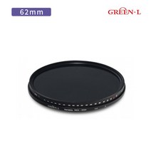 그린엘 고품질 ND2-ND2000 가변 ND 렌즈 필터 55mm