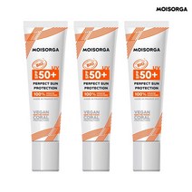 유기농 퍼펙트 선 프로텍션 SPF50+ UV 40g 비건 무기자차 선크림 X 3SET