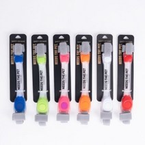 니즈더펫 강아지 커스텀 LED 밴드 외출 산책, 선택:빨강