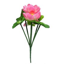 3송이 연꽃조화, 연핑크