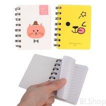 귀여운 미니 그림 메모 학생 어린이 포켓 수첩 1P