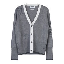 톰브라운 명품몬플 22FW 파인 메리노 헥터 울 가디건 FKC475A Y100 2055N
