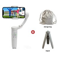 짐벌카메라 유튜버카메라 액션캠 360도 QINHOOT 핸드헬드 스태빌라이저 및 얼굴 추적 블루투스 스마트 스마트폰 홀드 팔로우, 1.Handheld Gimbal