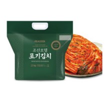피코크 조선호텔 포기김치 2.5kgX2팩 (총 5kg), 2.5kg