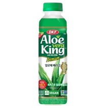 오케이에프 알로에 베라킹 제로슈가 주스, 12개, 500ml