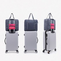 여행용 캐리어 결합 TOURIST 보스턴백 접이식 폴딩백