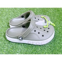 크록스 BAYABANDCLOG 남성 여성 슬리퍼 샌들 클로그 ARMYGREEN [브랜딩랩스]