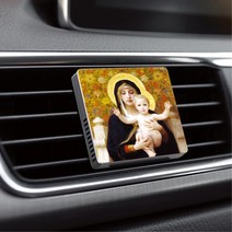 종교 성화 차량용 주님 성모님 교회디퓨저 방향제 병원 반영구샵 매장 신혼, 빙향/SaintFace