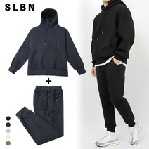 제로스포츠 SLBN 남녀공용 기모 쭈리 후드티+조거팬츠 셋업 Model No_SB037