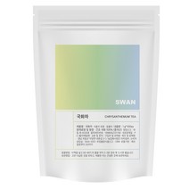 SWAN 대용량 국화차(100T) + 티코스터, 100Ea, 1g