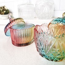 크리스탈 소품보관 악세사리 주얼리 보석함 캔들 DIY 용기, 4번