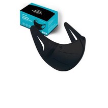 마스크프로 귀가 편안한 일회용 3D 마스크 새부리형 대형, 1개입, 50개, 블랙