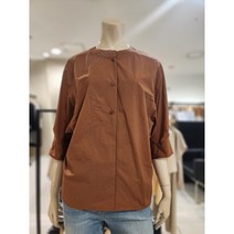 아이잗바바 BN5E0BL61 면혼방라운드블라우스