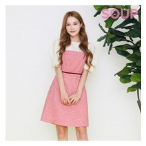 SOUP 슬리브리스 테슬 원피스(SV4OP70)