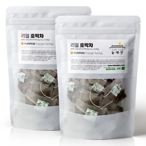 늘해찬 볶은 국산 리얼 호박차 율무 팥차 티백 전통차 허브차 삼각티백 대용량, 100개입, 1g