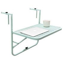 베란다 접이식 테이블 아파트 홈 바 철 야외 다용도, 모으다 숯 회색