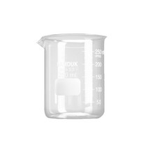 국산 강화 유리 비커 비이커 25ml~1000ml 용량, 비이커 250ml (SD.110135)