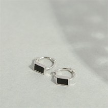 클루 NC14 시크블랙 스몰 링 실버귀걸이 CLER19906OWB (8113198A)