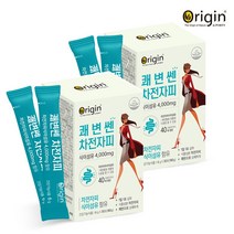 차전자피 식이섬유 쾌변 식이섬유제 유산균 분말 장건강 쾌변 배변활동 보조제 인도산 차전자 식이 섬유소 보충제 프락토올리고당 치커리 추출물 차전차피 가루 스틱 오렌지맛, 2팩, 쾌변쎈 차전자피 30회