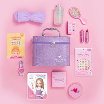 봉봉프렌즈 어린이화장품세트 홀리데이 메이크업박스 10종 화장놀이세트, 2 키즈작은공주님+피치오렌지컬러밤