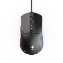 마이크로닉스 RGB 게이밍 마우스 MANIC MG530, MANIC  MG530, 블랙
