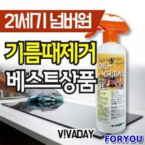 ForU152 요식업 필수템 오일크린스프레이 500ml 10개 기름세정제 주방용품, 상세페이지 참조